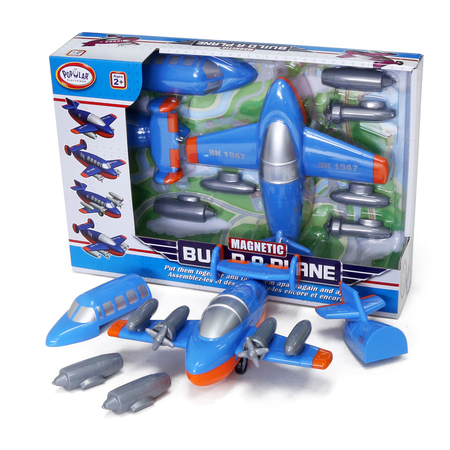 POPULAR PLAYTHINGS Magnetic Build-a-Truck™ Plane 60501